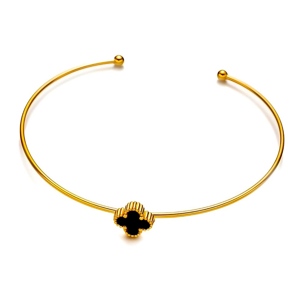 18K GOLD PLATED STAINLESS STEEL BRACELET, INTENSITY
